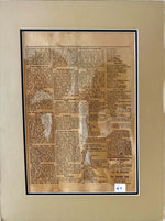 Newspaper, Art History, News, St. John Daily Telegraph, St. John Daily Telegraph Contemporary Article on The Great Fire, Back view