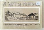 Book, Architecture, History, Newfoundland Historic Trust, A Gift of Heritage: Historic Archetecture of St. John's, Vol. I, Front view