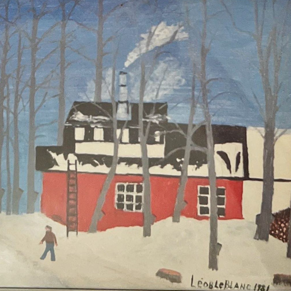 print, Genre Scene Leo Le Blanc, Cover view