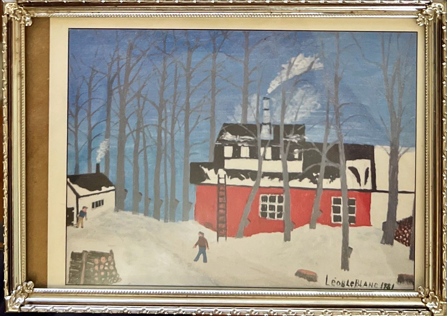 Print, Genre Scene, Leo Le Blanc, Front view