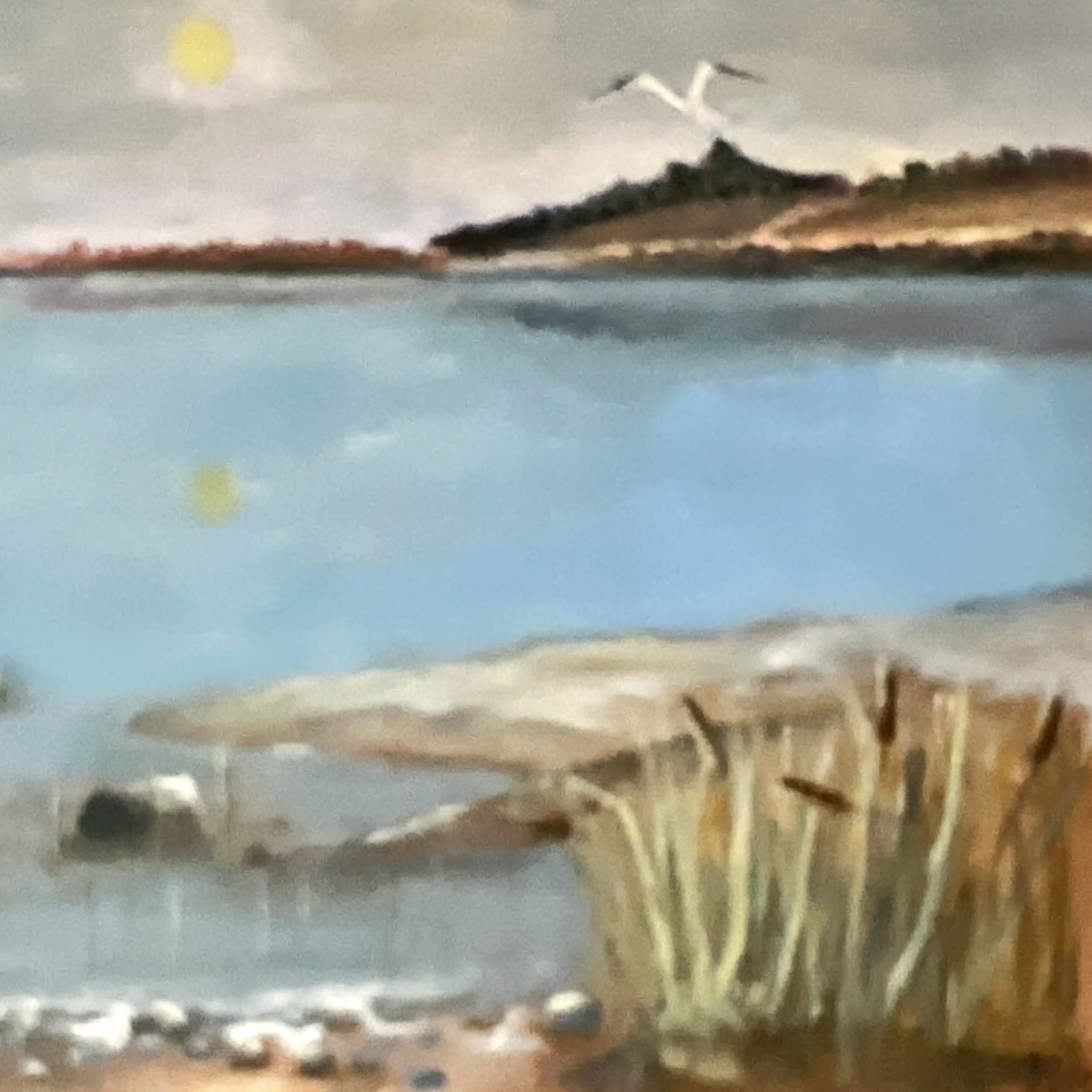 Mixed Media painting, Nautical, Lighthouses Lise Elsiger, Cover view