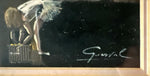 Mixed Media painting, Figures, Ballerina Unknown Artist, Signature view