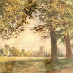 Watercolour painting, Landscape Unknown Artist, Cover view