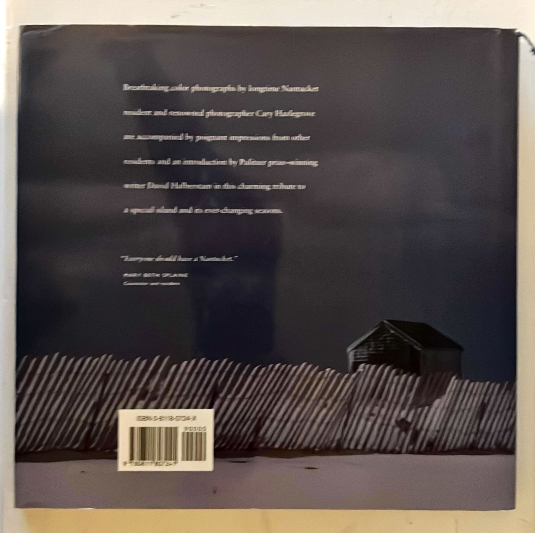 Book, Photography, Carey Hazlegrove, Nantucket: Seasons on the Island, Back view