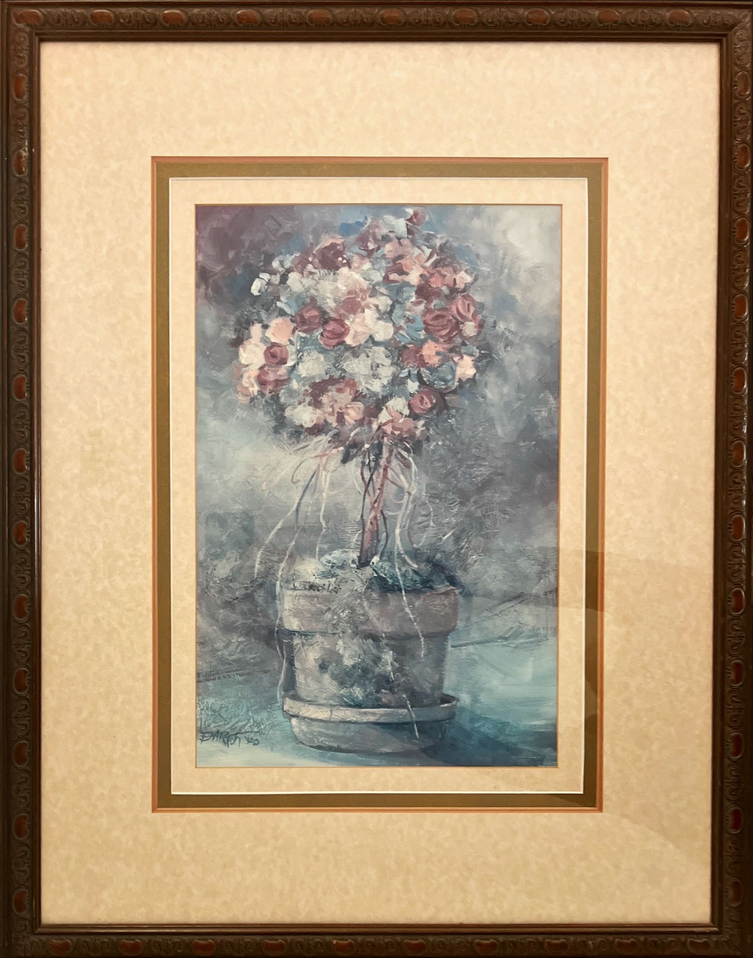 Print, Floral, Unknown Artist, Front view