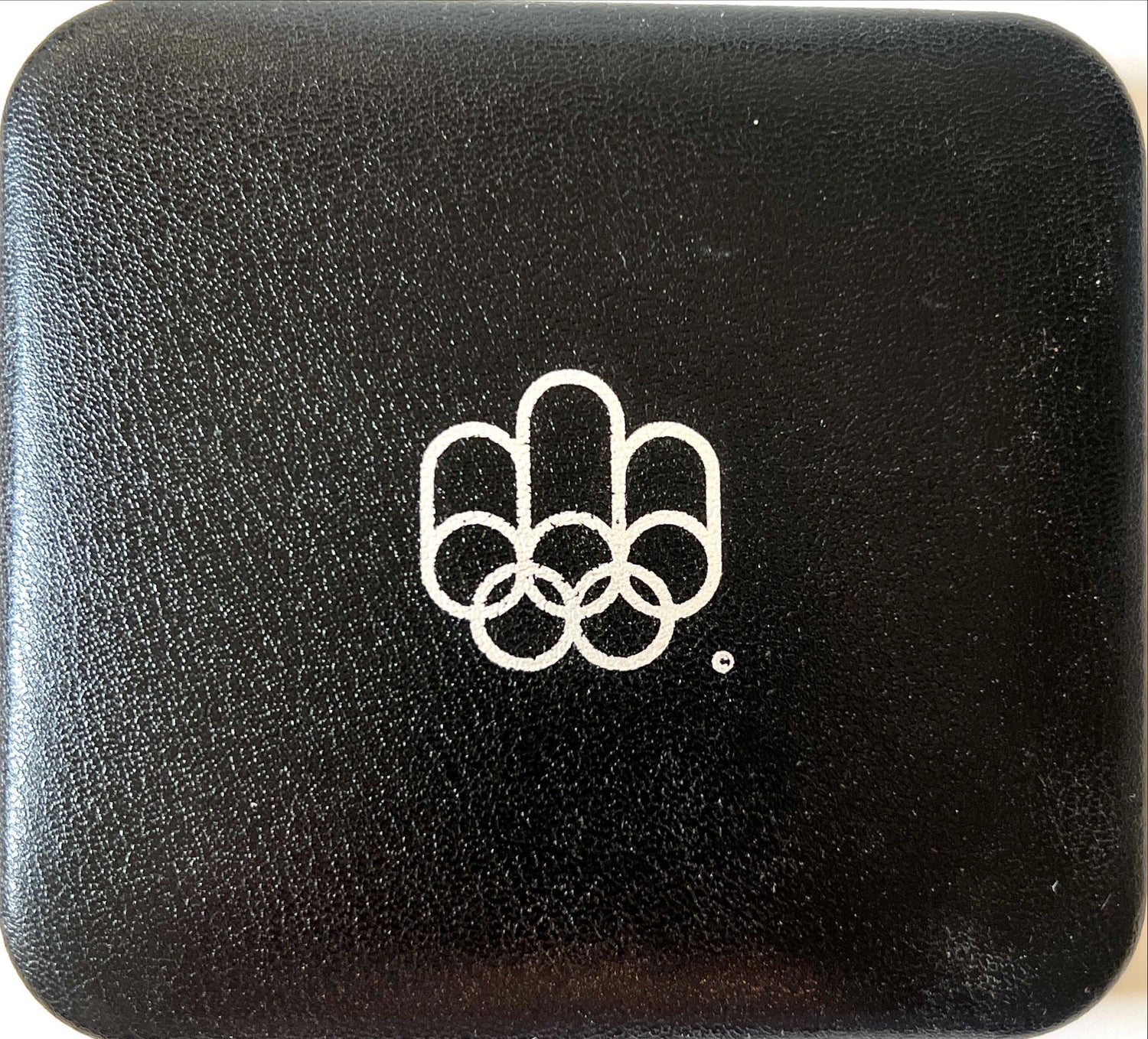 Home, Box, Storage, Olympics 1972 COJO 76” Coin case, 1976 Olympics, Front view