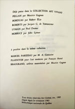 Book, Art History, Artist, John Lyman, Morrice, Inside view
