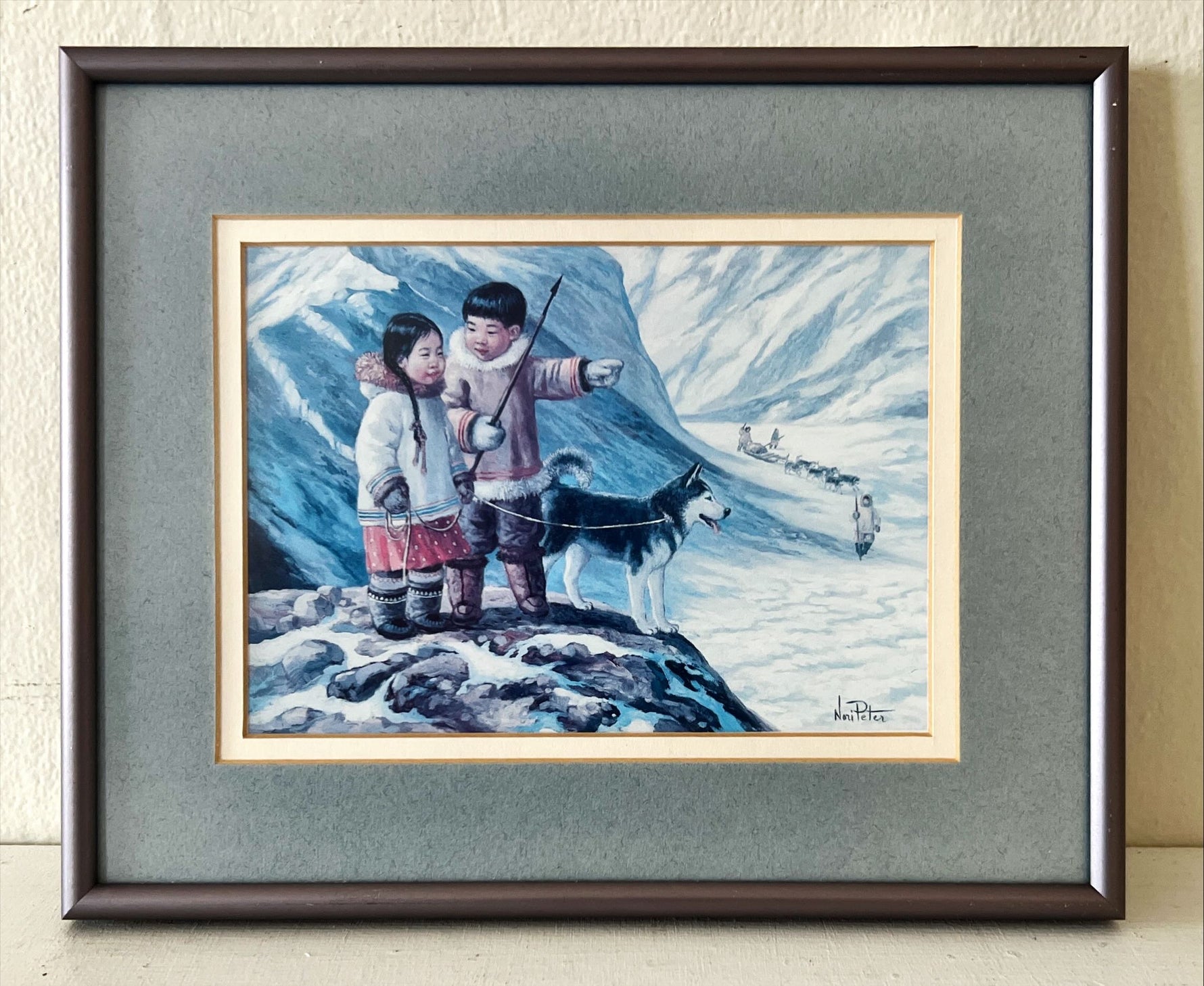 Print, First Nations, Inuit, Nori Peter, Front view