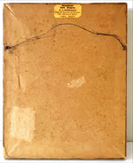 Oil painting, Floral R. H. Robson, Back view