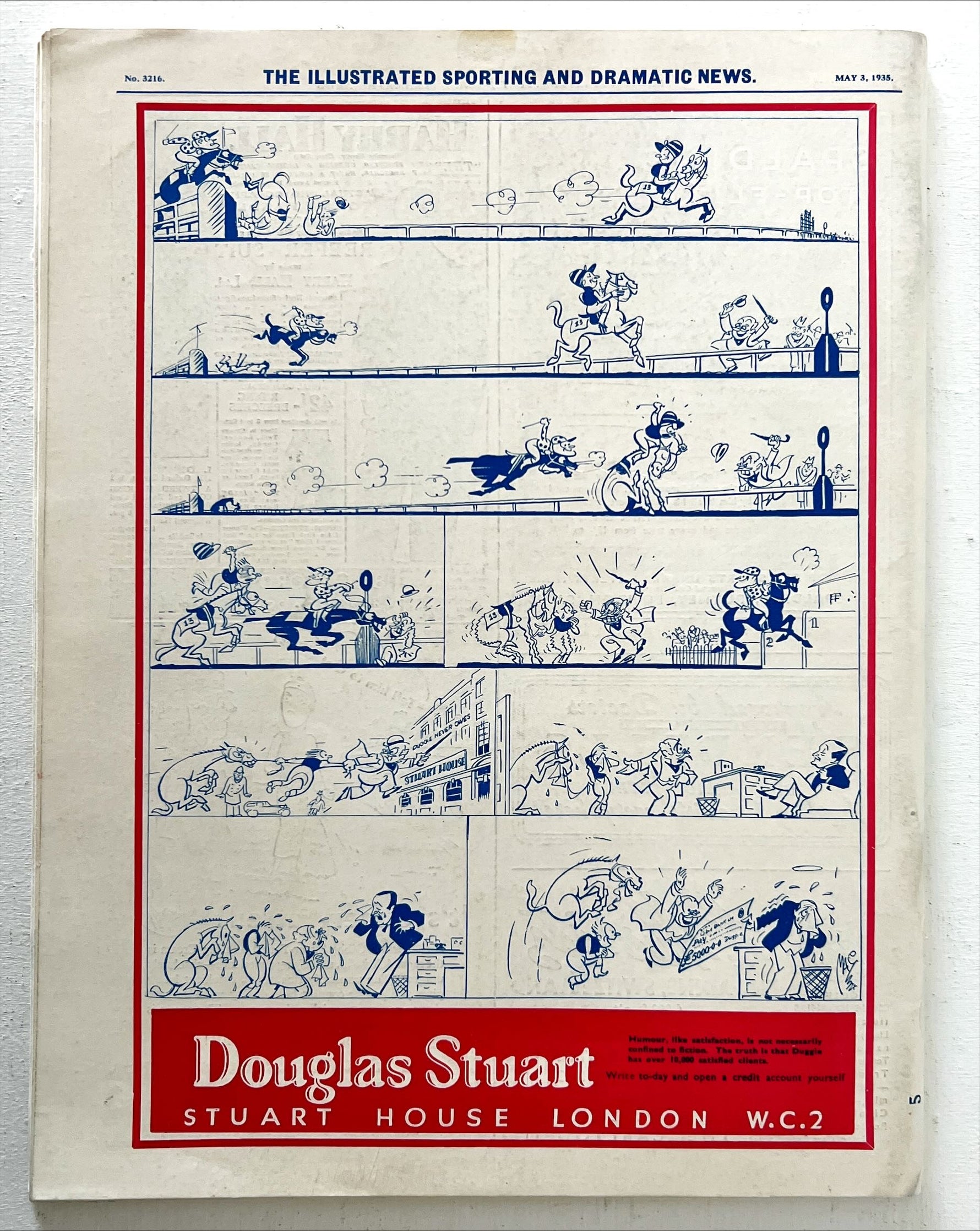 Magazine, Royals, The Illustrated London News, Royal Jubilee Number: The King as a Sportsman, Back view