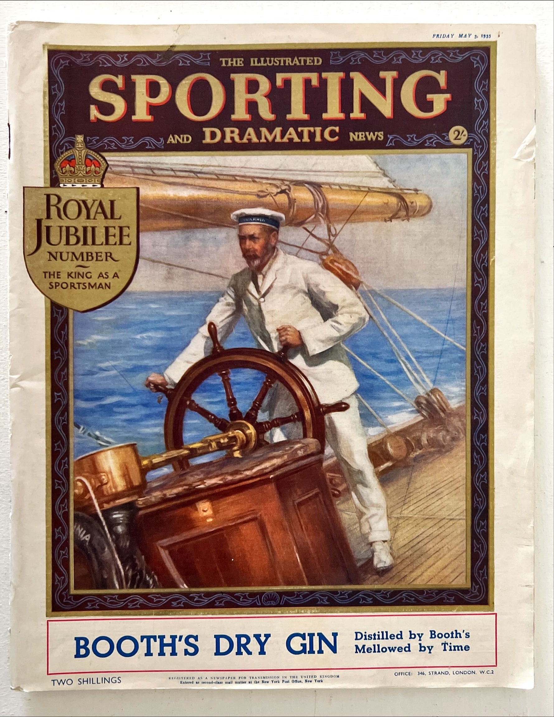 Magazine, Royals, The Illustrated London News, Royal Jubilee Number: The King as a Sportsman, Front view