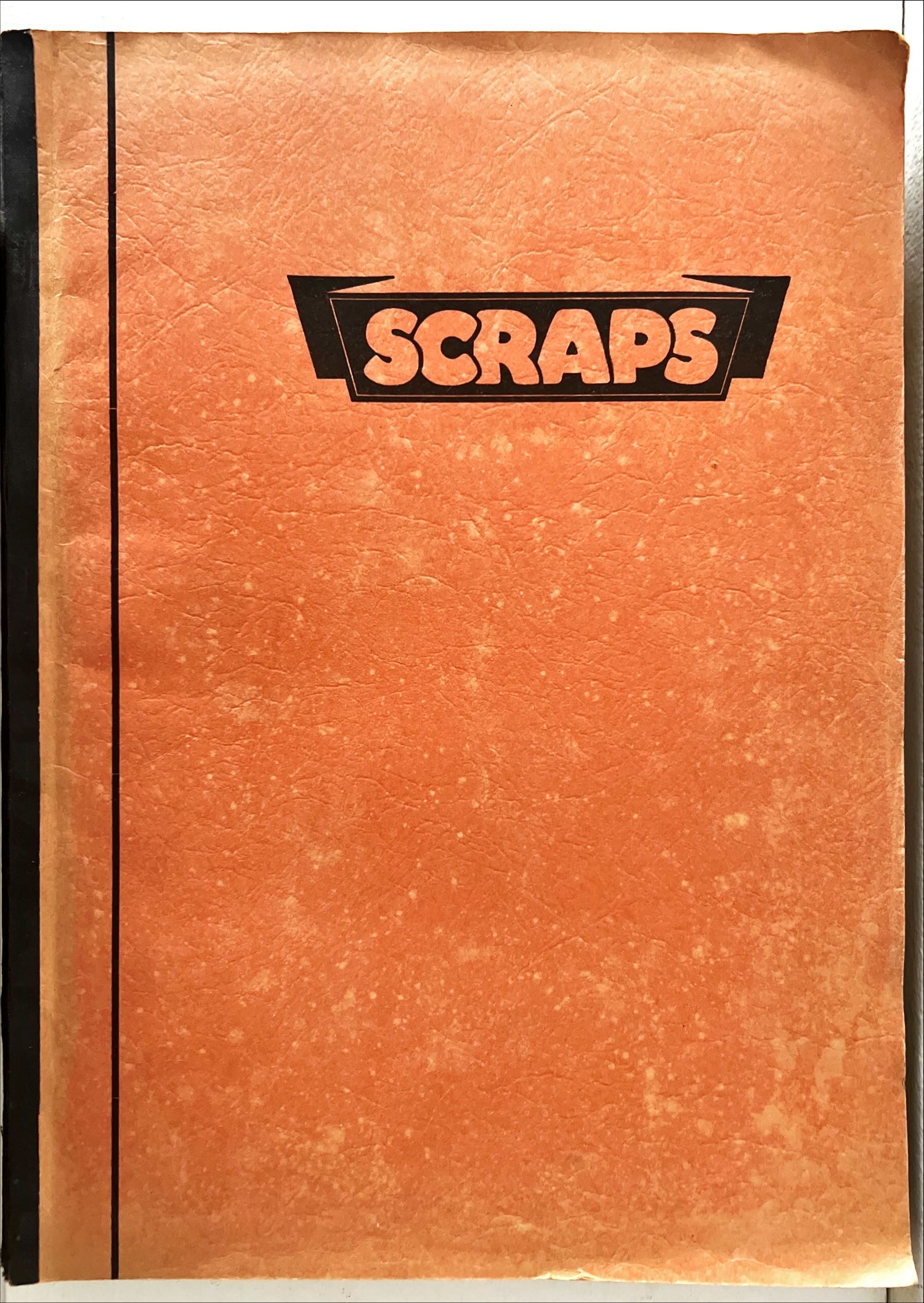 Artifact, Scrapbook, Front view