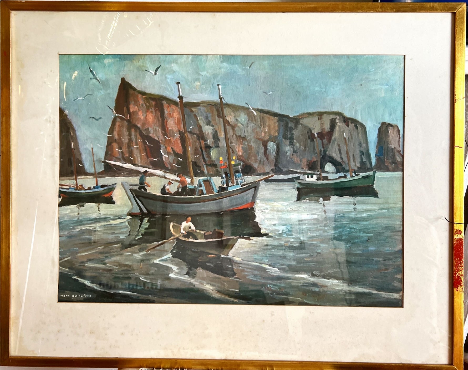 Print, Nautical, Thomas Keith Roberts, Front view