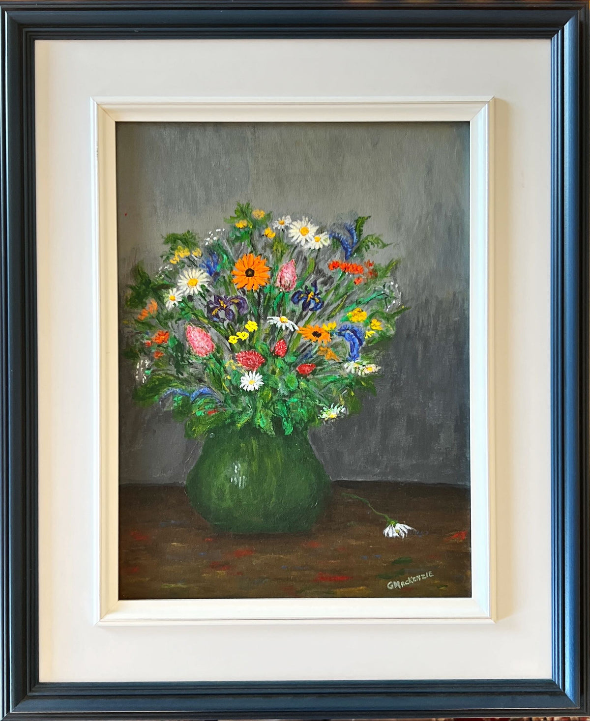 Acrylic painting, Still Life Glen MacKenzie, Front view