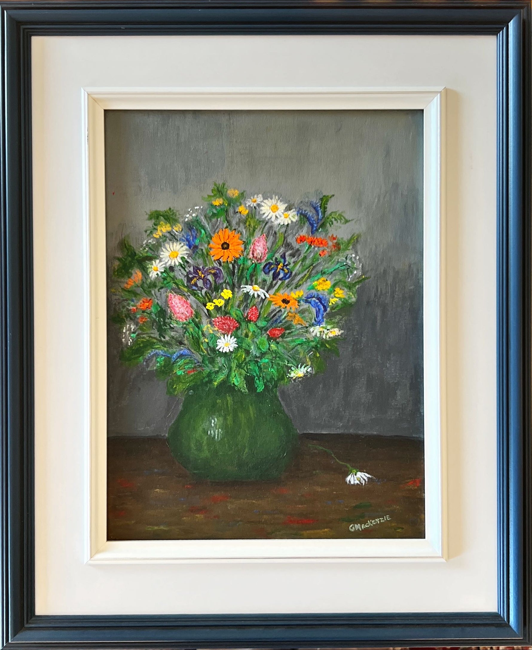 Acrylic painting, Still Life Glen MacKenzie, Front view