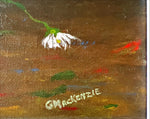 Acrylic painting, Still Life Glen MacKenzie, Signature view