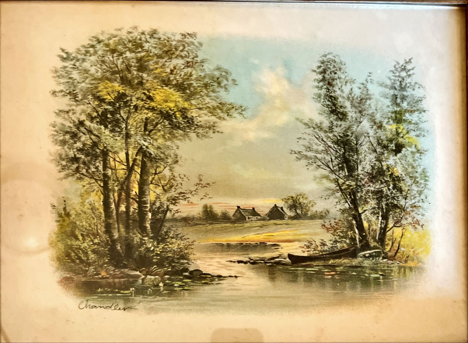 Print, Landscape, Chandler, Art view