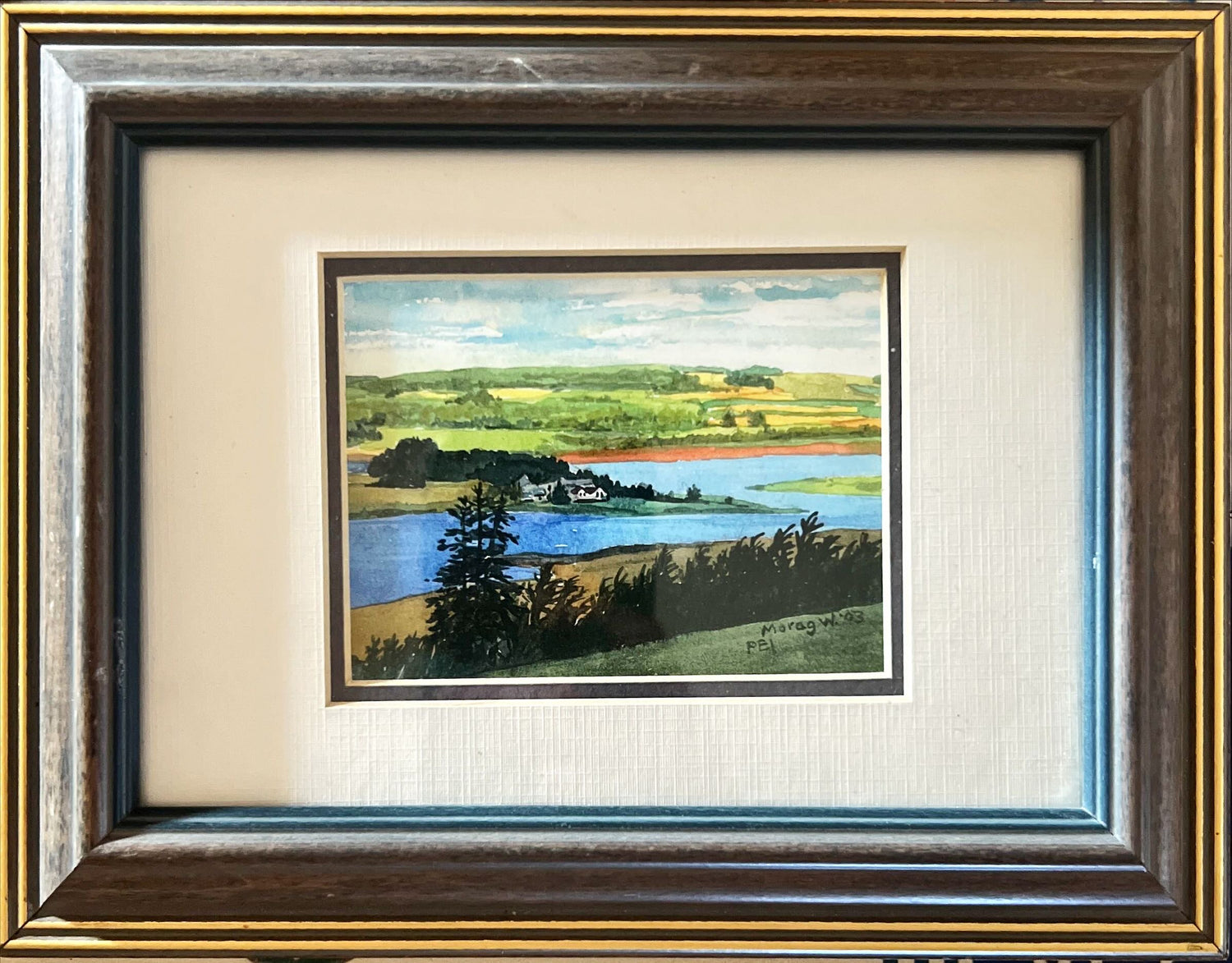 Print, Landscape, Morag Manzer, Front view