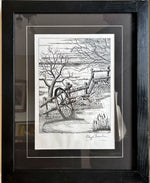 Print, Landscape, Lloyd G. Nowlan, Front view