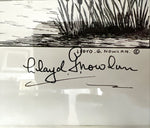 Print, Landscape, Lloyd G. Nowlan, Signature view