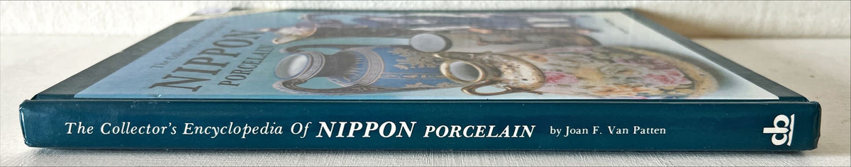 Book, Antique, Collectibles, Joan F. Van Patten, The Collector's Encyclopedia of Nippon Porcelain, Spine view