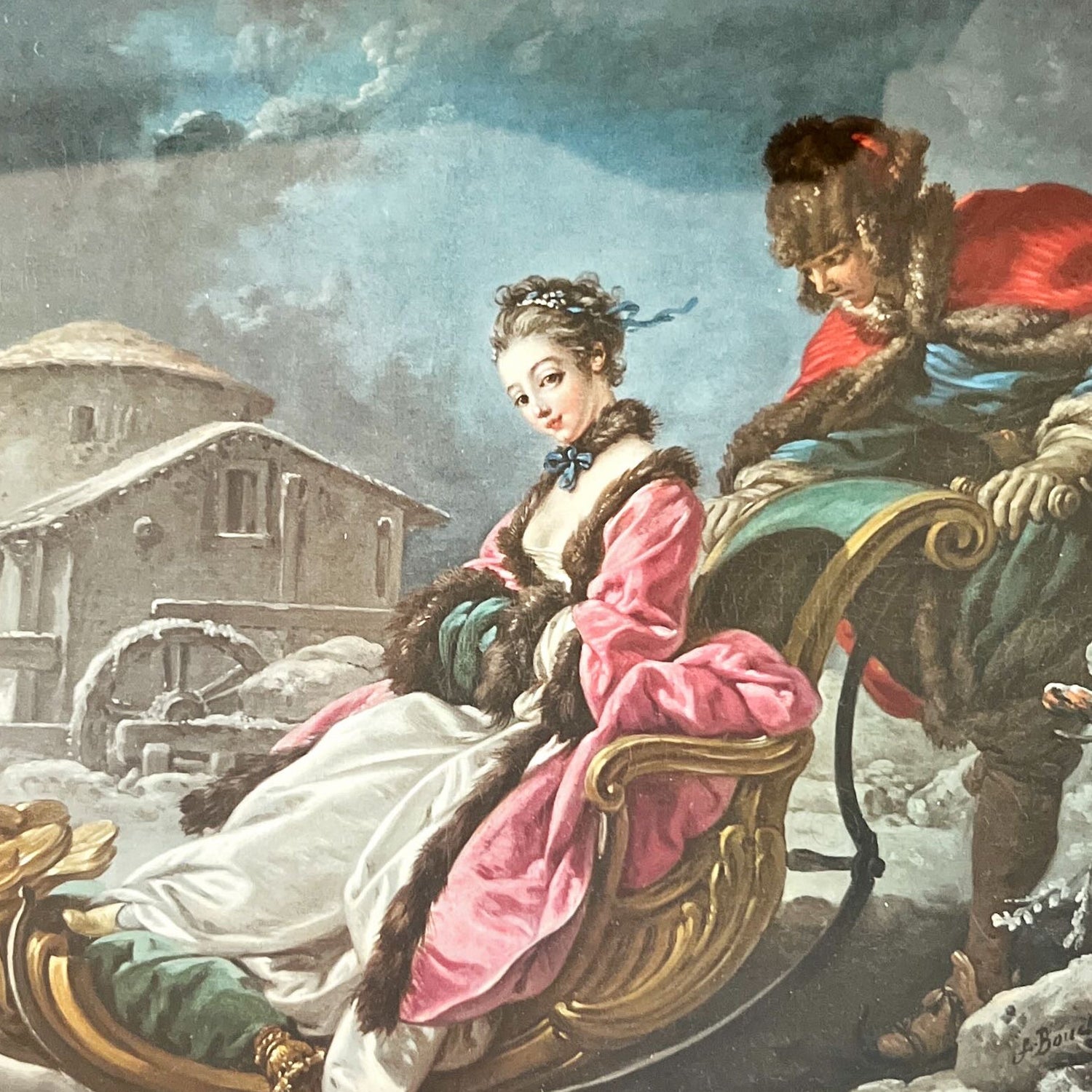 print, Figures F. Boucher, Cover view