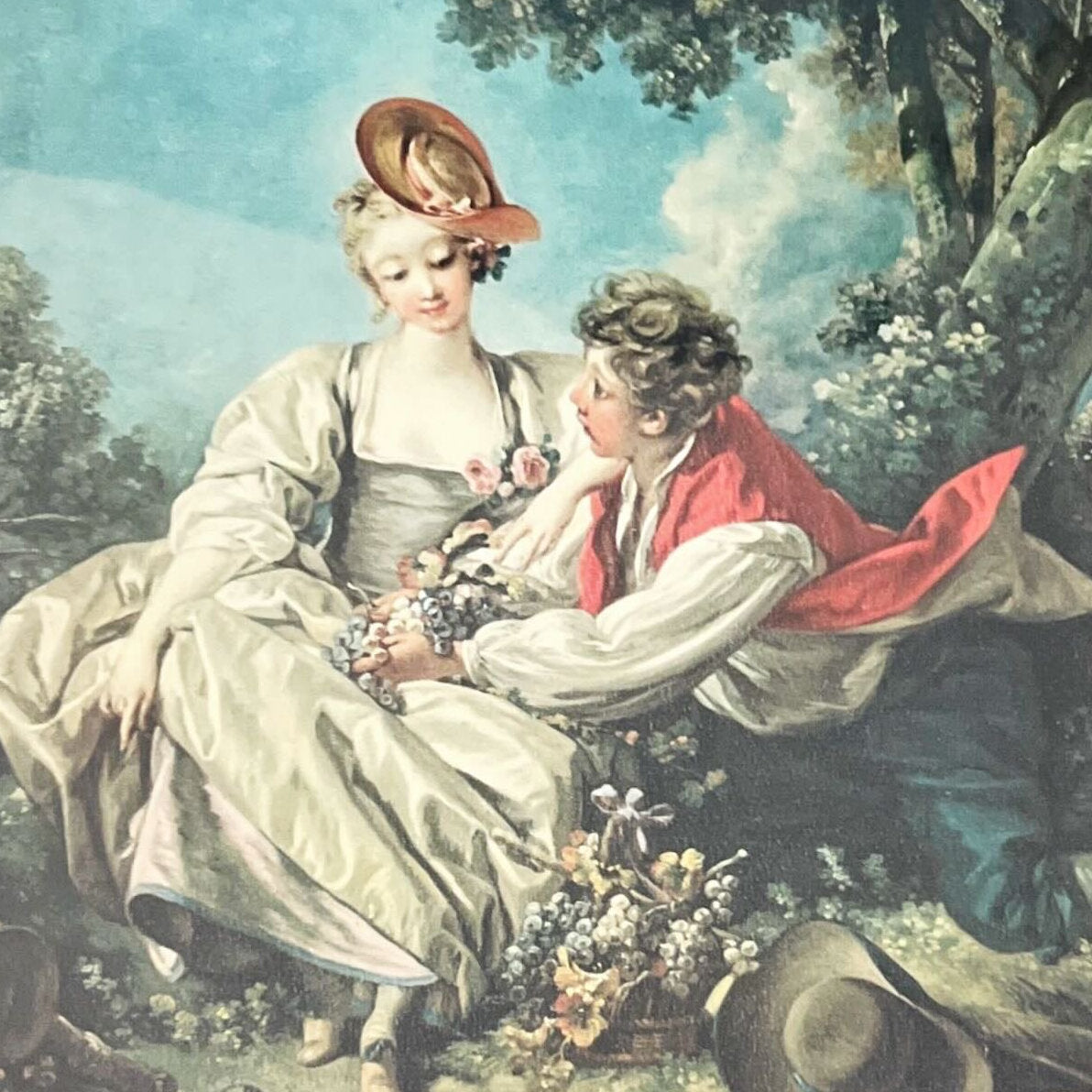 print, Figures F. Boucher, Cover view