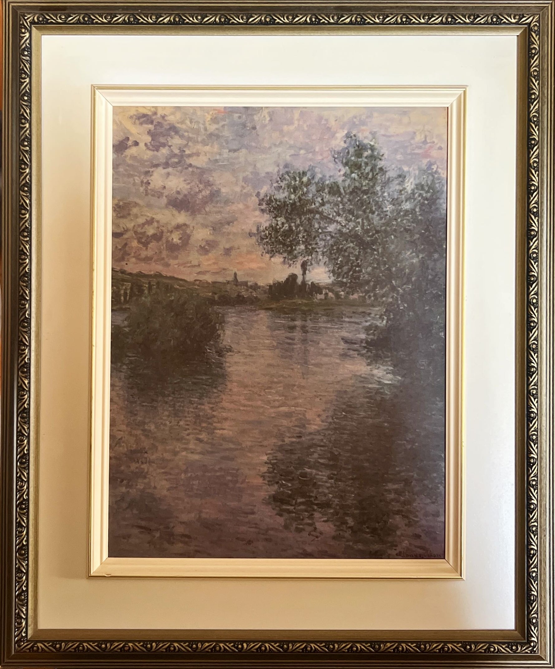Print, Landscape, Claude Monet, Front view