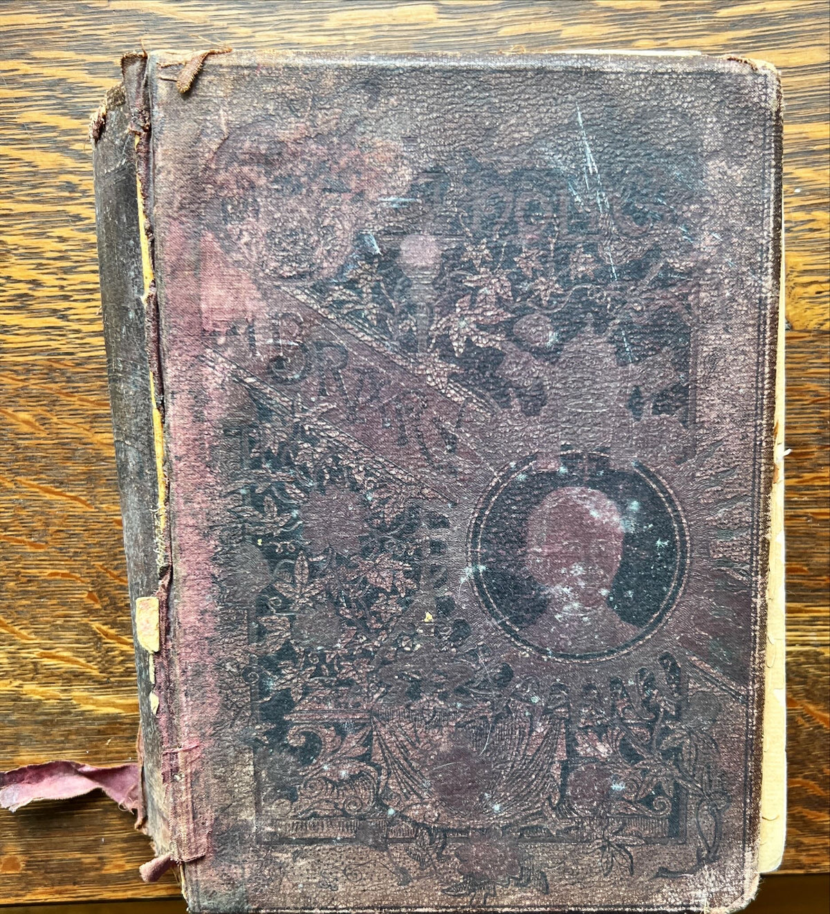 Book, Religious, Catholic Library, The Pictorial Catholic Library, Front view