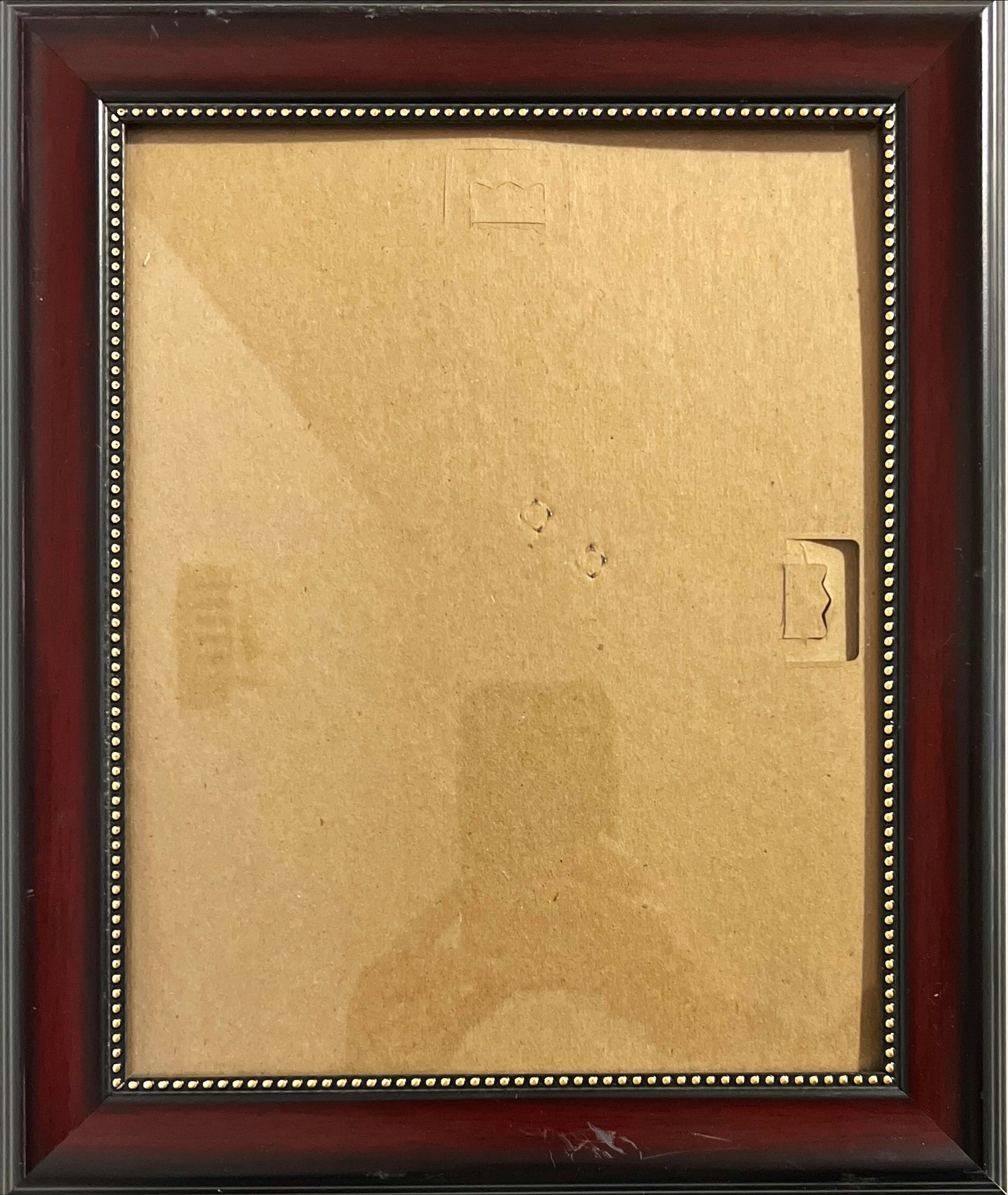 Home, Picture frame, Dark Red Wood-Like Rectangle Picture Frame, Cover view
