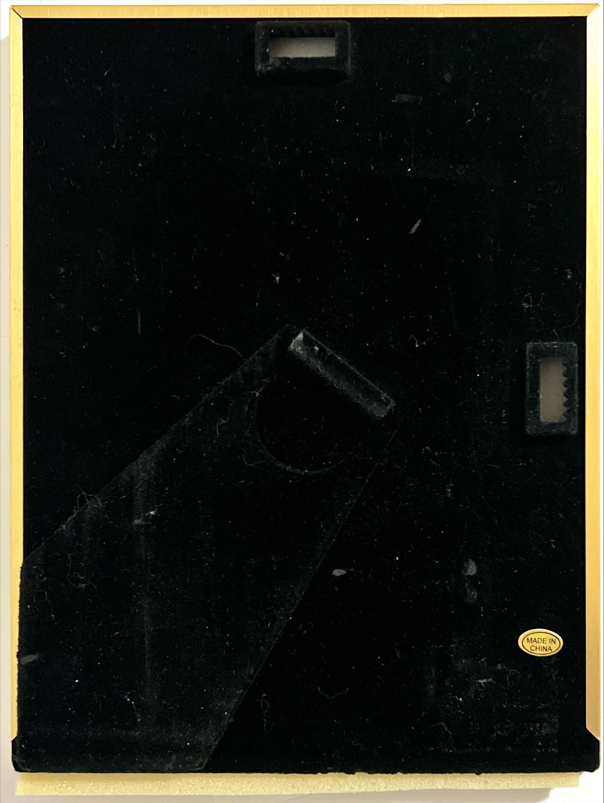 Home, Picture frame, Gold and Silver Coloured Frame with Rounded Rectangular Opening., Cover view