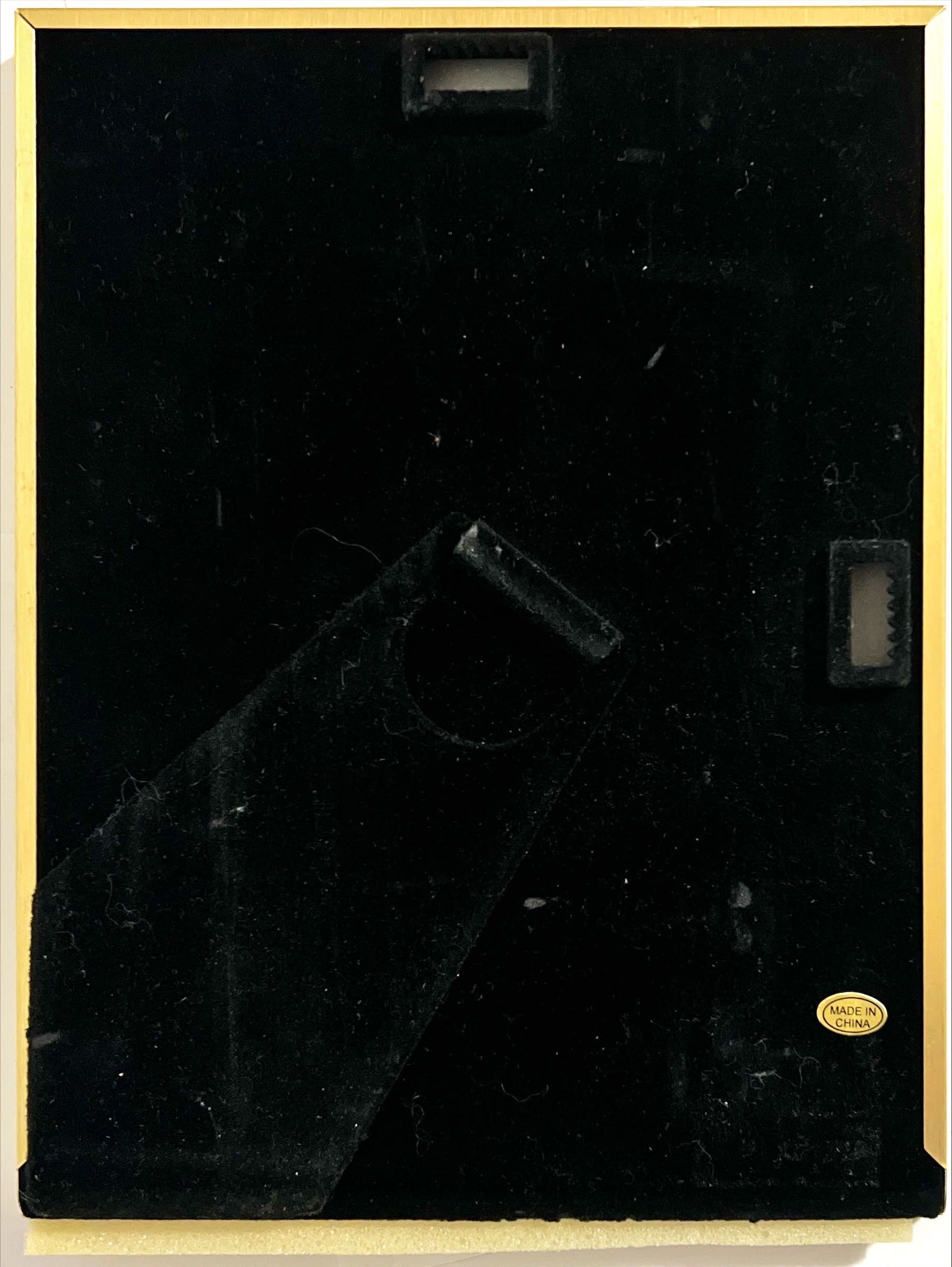 Home, Picture frame, Gold and Silver Coloured Frame with Rounded Rectangular Opening., Cover view