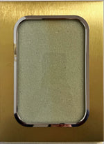 Home, Picture frame, Gold and Silver Coloured Frame with Rounded Rectangular Opening., Cover view