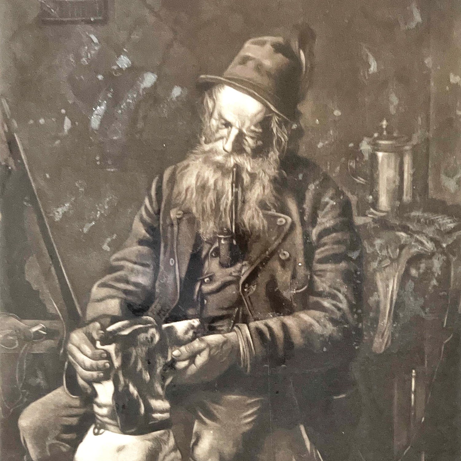 print, Portrait Unknown Artist, Cover view
