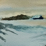 Watercolour painting, Landscape Yvonne, Cover view