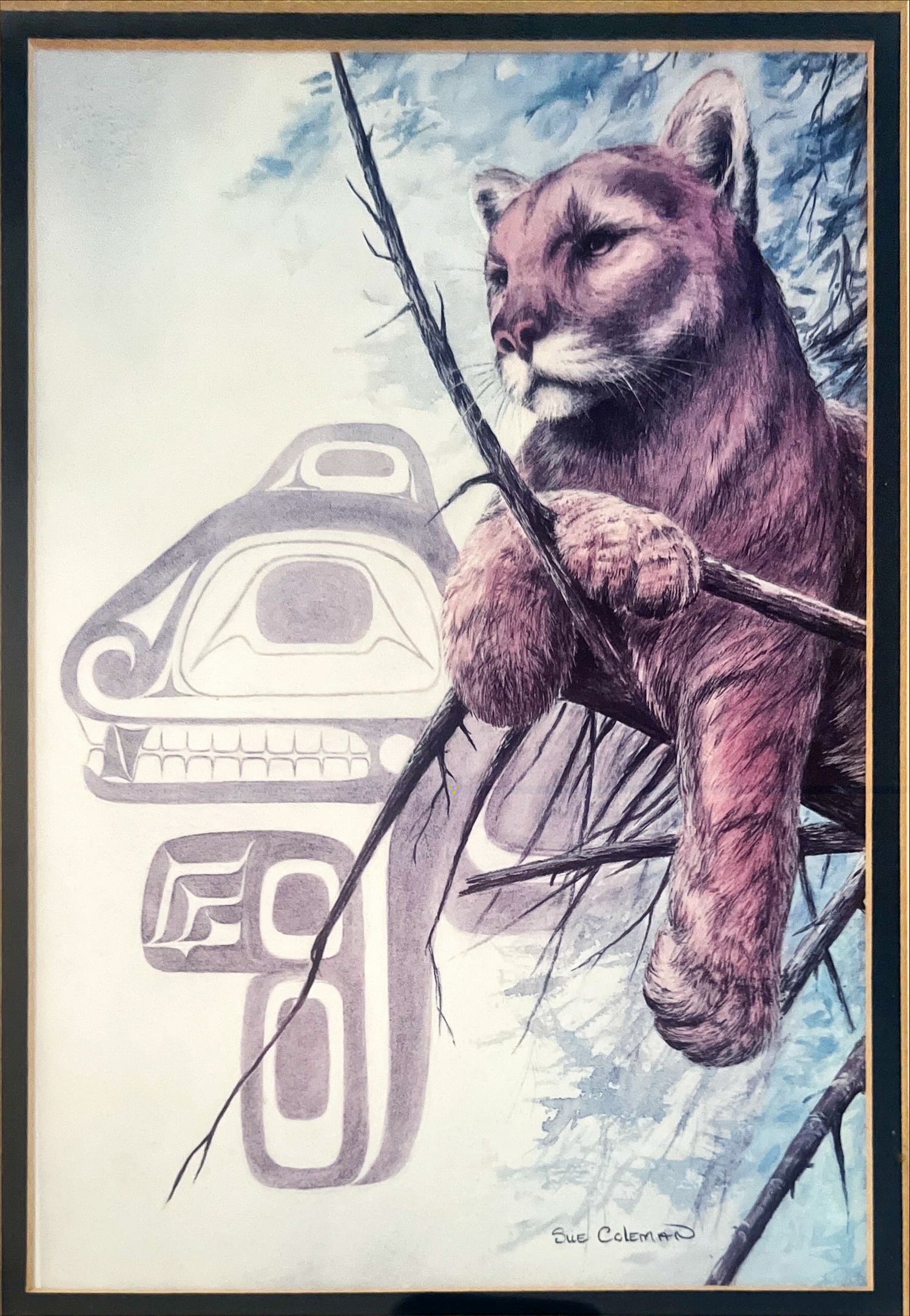 Print, Animals, Sue Coleman, Art view