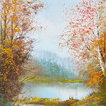 Mixed Media painting, Landscape Leo Mallet, Cover view