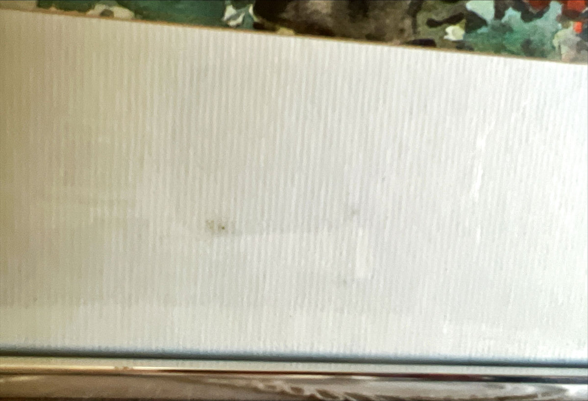 Print, Floral, Marie Pora, Damage view