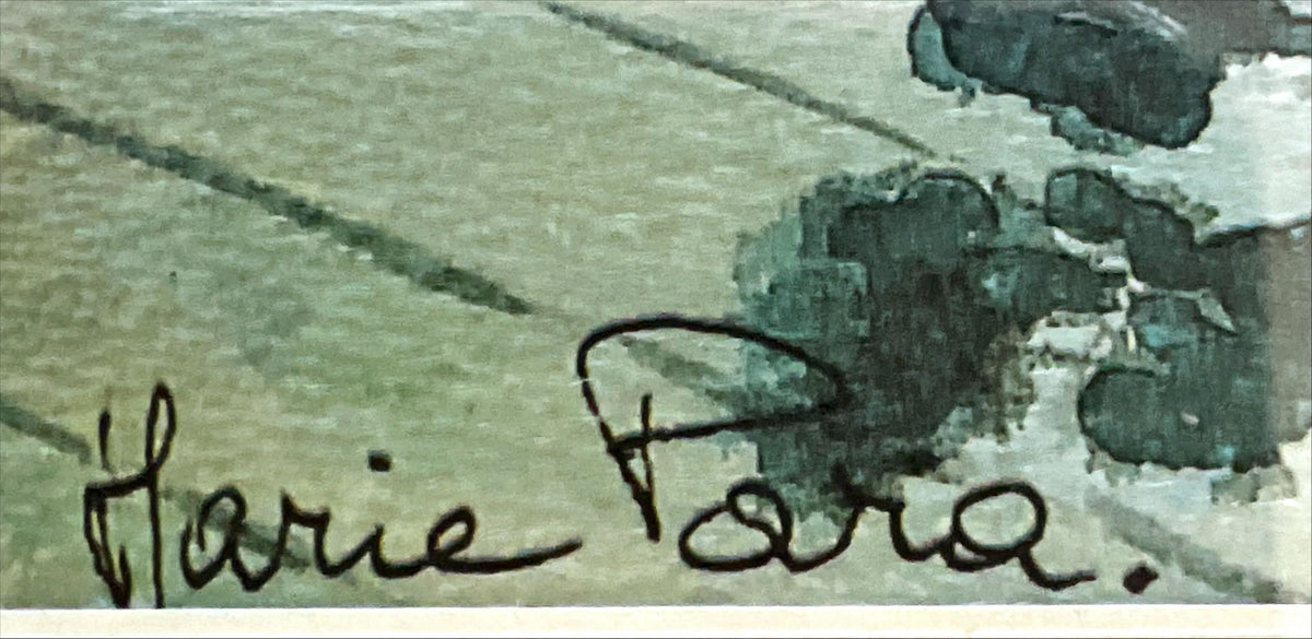 Print, Floral, Marie Pora, Signature view