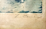  painting, Landscape Unknown Artist, Signature view