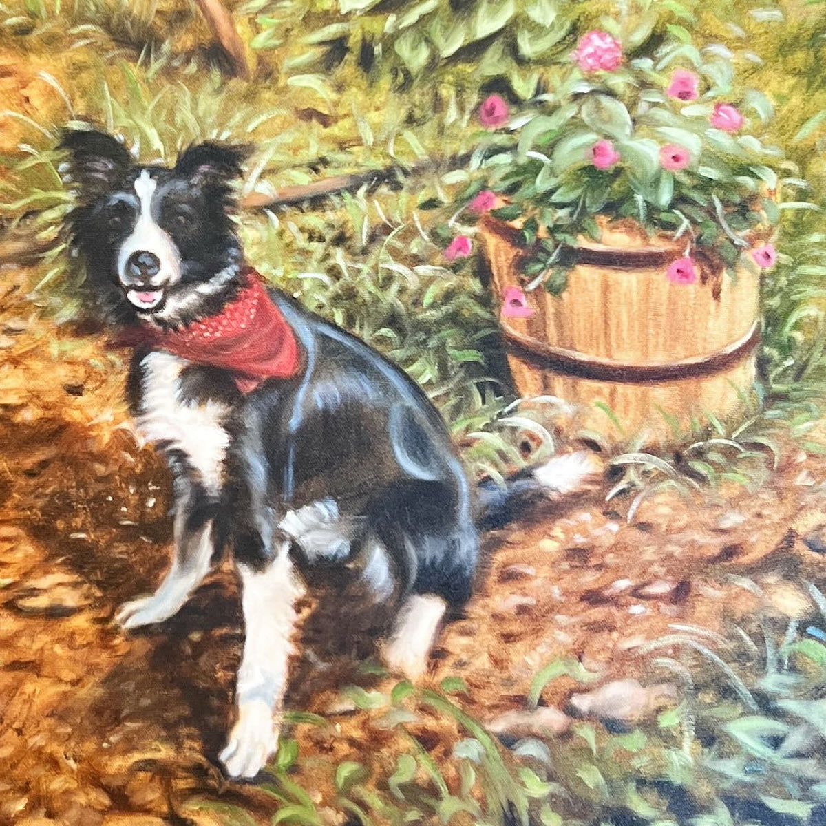 Mixed Media painting, Animals Marc Little, Cover view