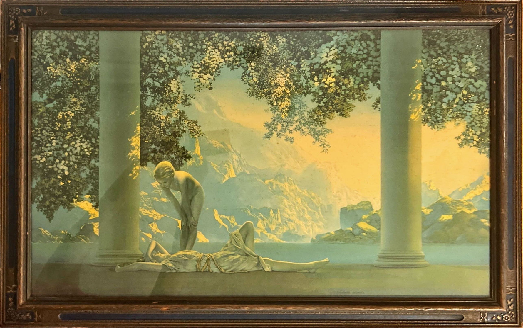 Print, Genre Scene, Maxfield Parrish, Front view