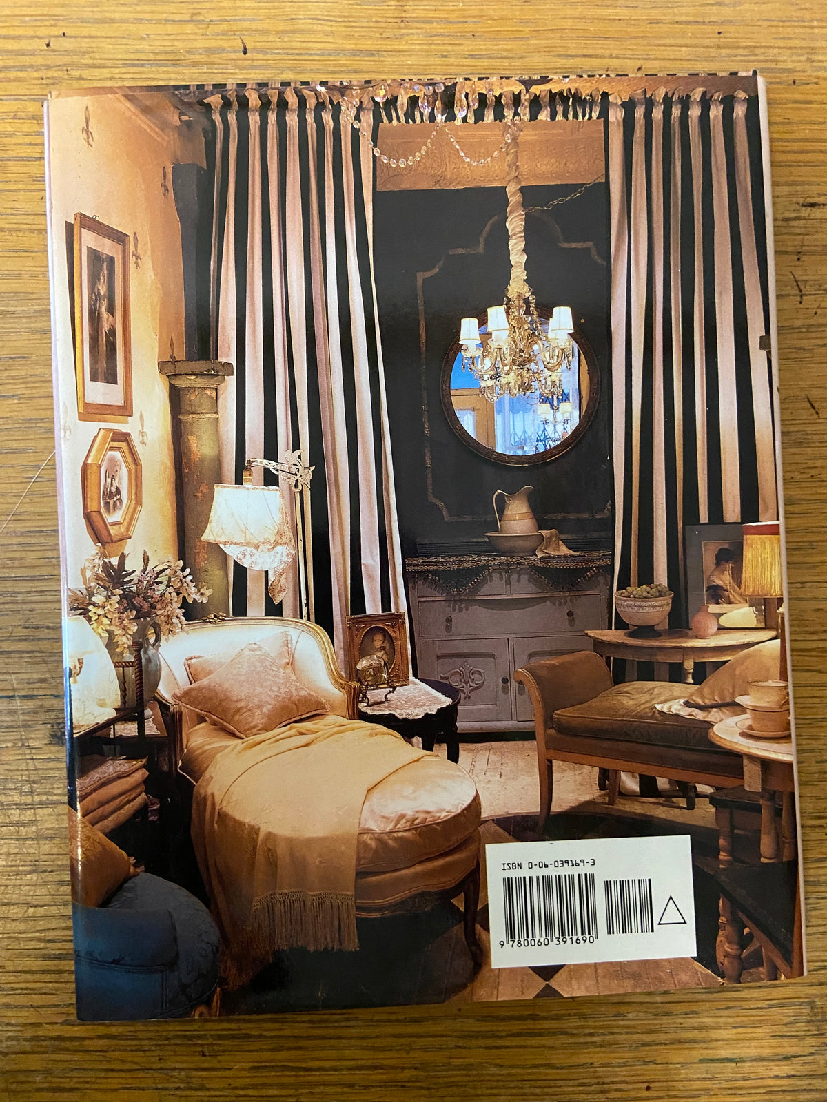Book, Home, Decor, Claudia Strasser, The Paris Apartment: Romantic Decor on a Flea Market Budget, Back view