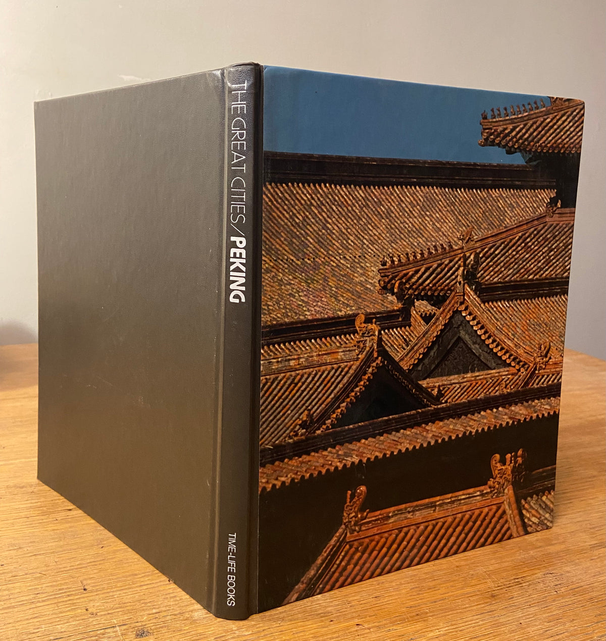 Book, China, David Bonavia, Time Life Books, The Great Cities: Peking, Spine view