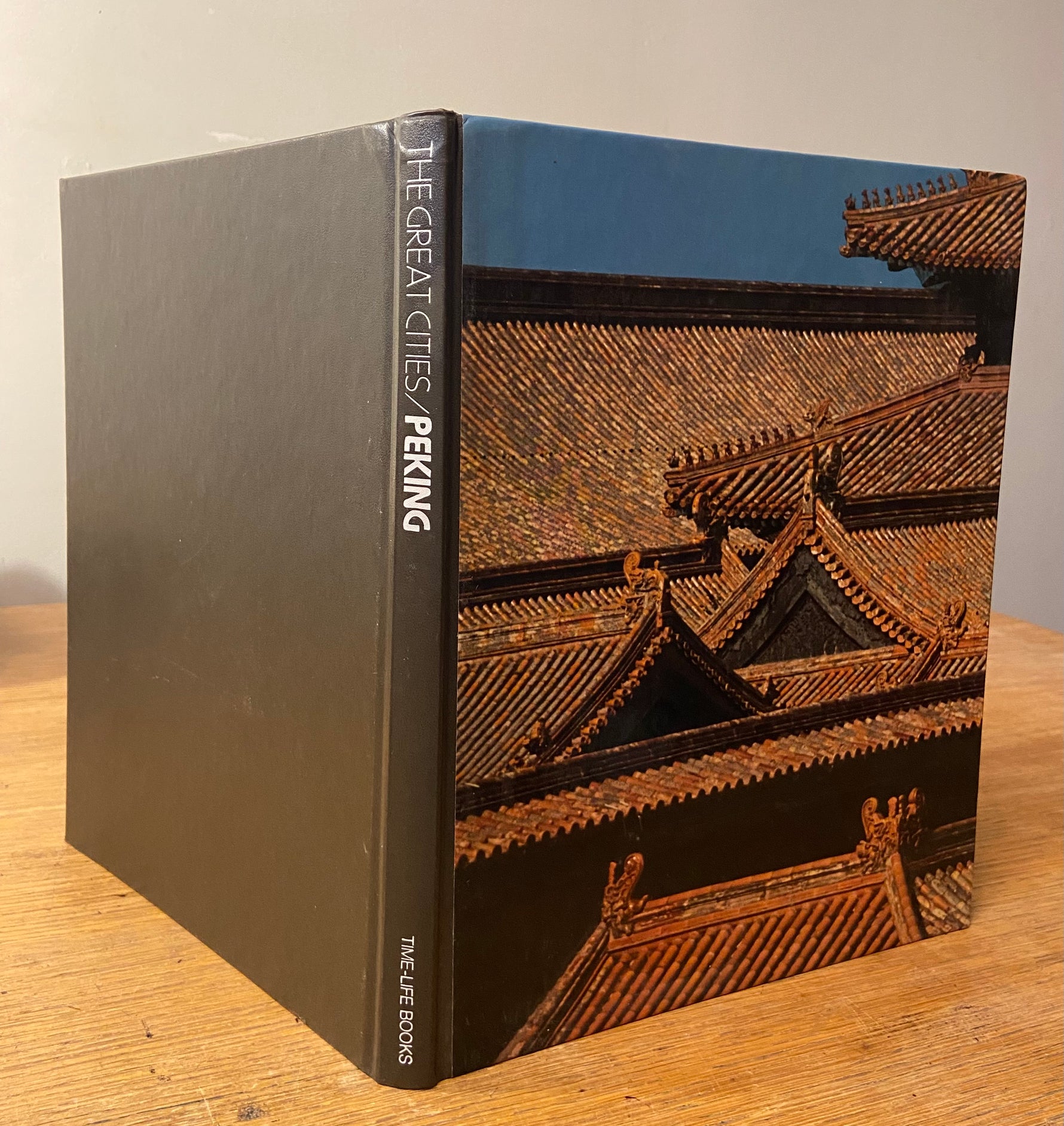 Book, China, David Bonavia, Time Life Books, The Great Cities: Peking, Spine view