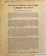 Book, Collectibles, Ralph and Terry Kovel, The Kovels' Collectors' Source Book, Back view