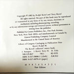Book, Collectibles, Ralph and Terry Kovel, The Kovels' Collectors' Source Book, Inside view