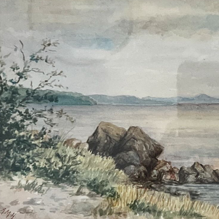 print, Landscape A. Marion Holly, Cover view