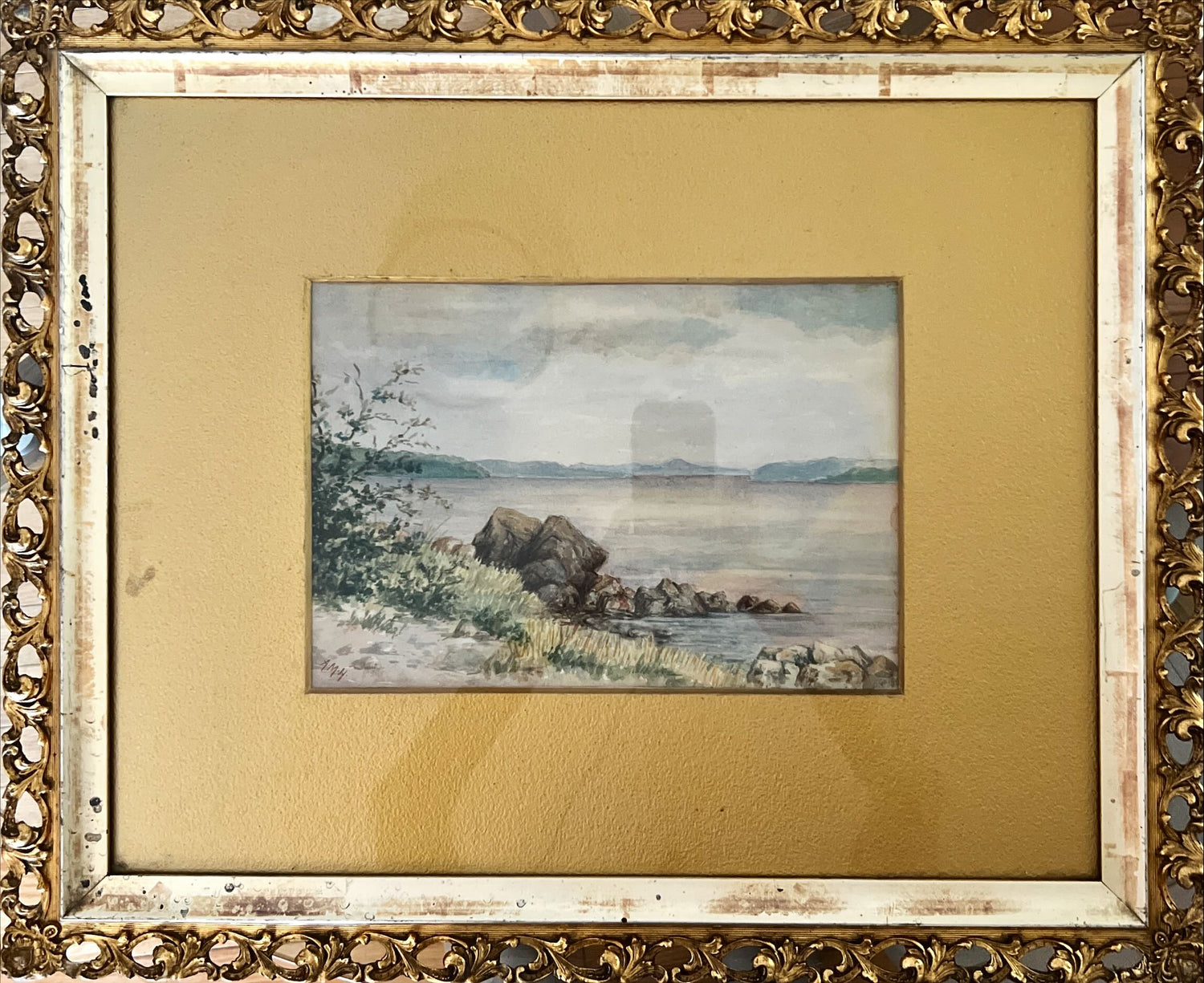 Print, Landscape, A. Marion Holly, Front view