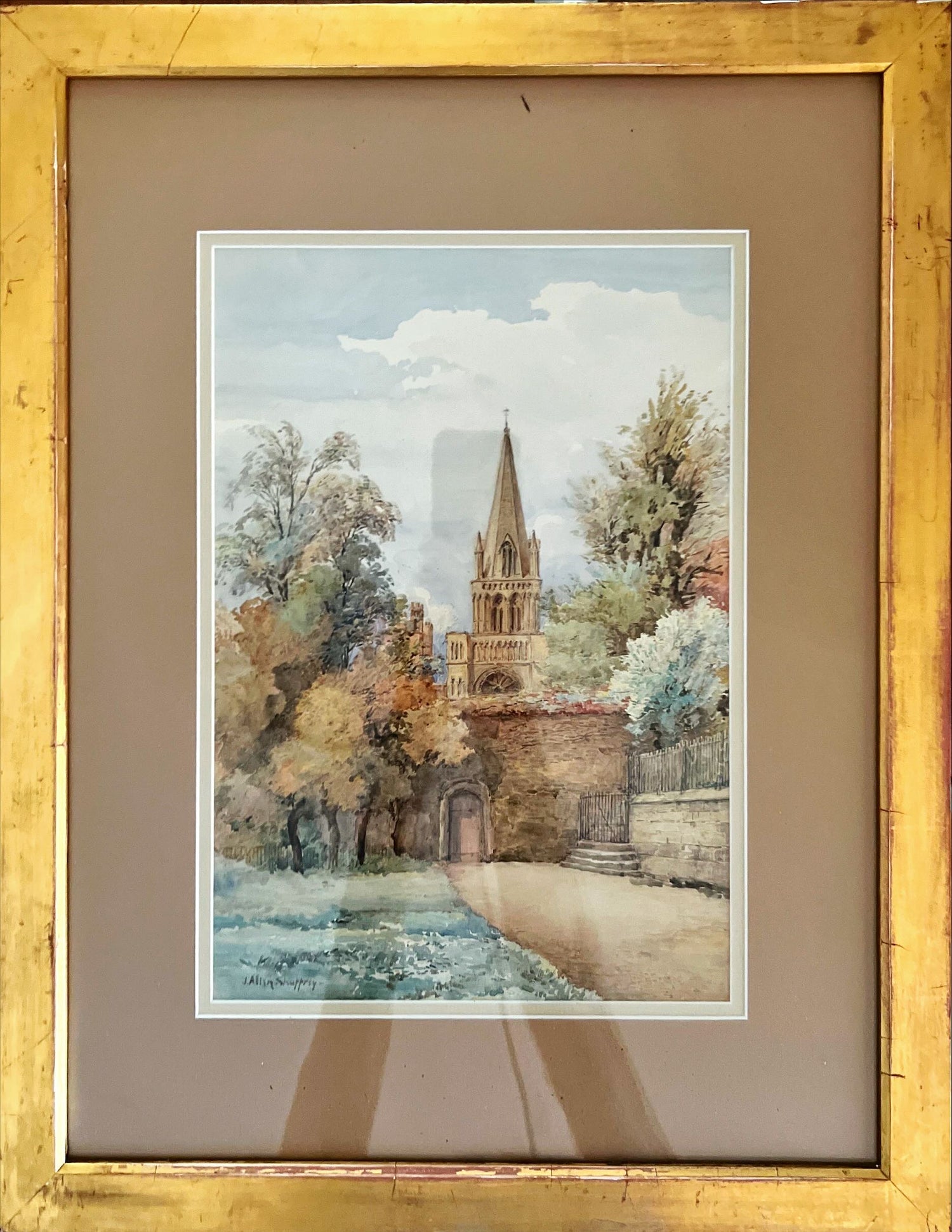 Print, Landscape, James Allen Shuffrey, Front view